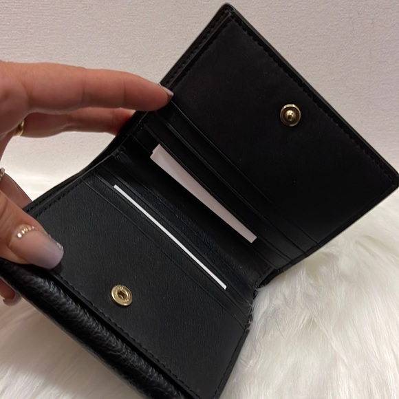 Coach New Small Wallet In Signature Canvas - Picture 6 of 10